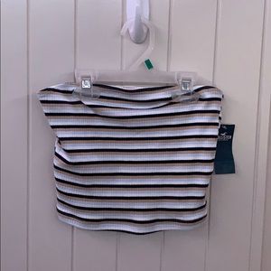 Striped tube top